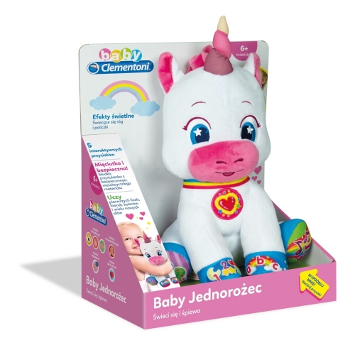 Interaktywny Pluszowy Jednorożec Clementoni 50544